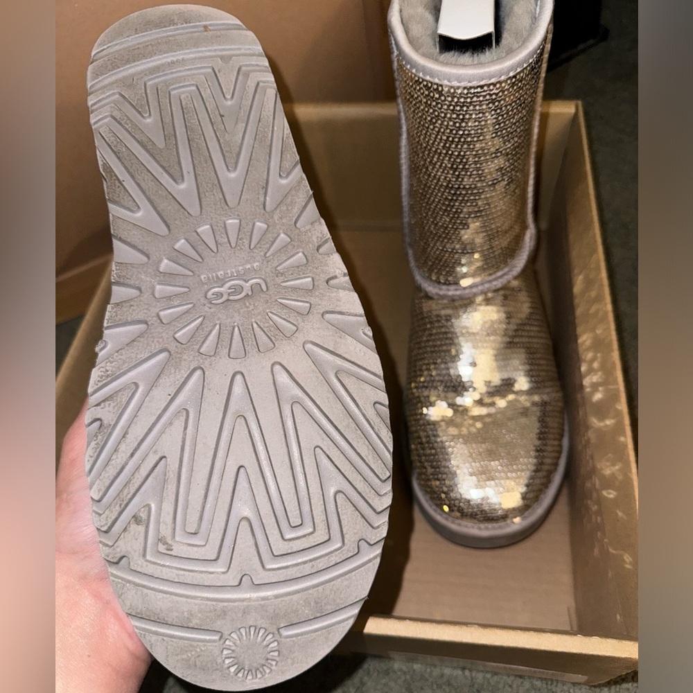 UGG Sparkling Sequin Boots